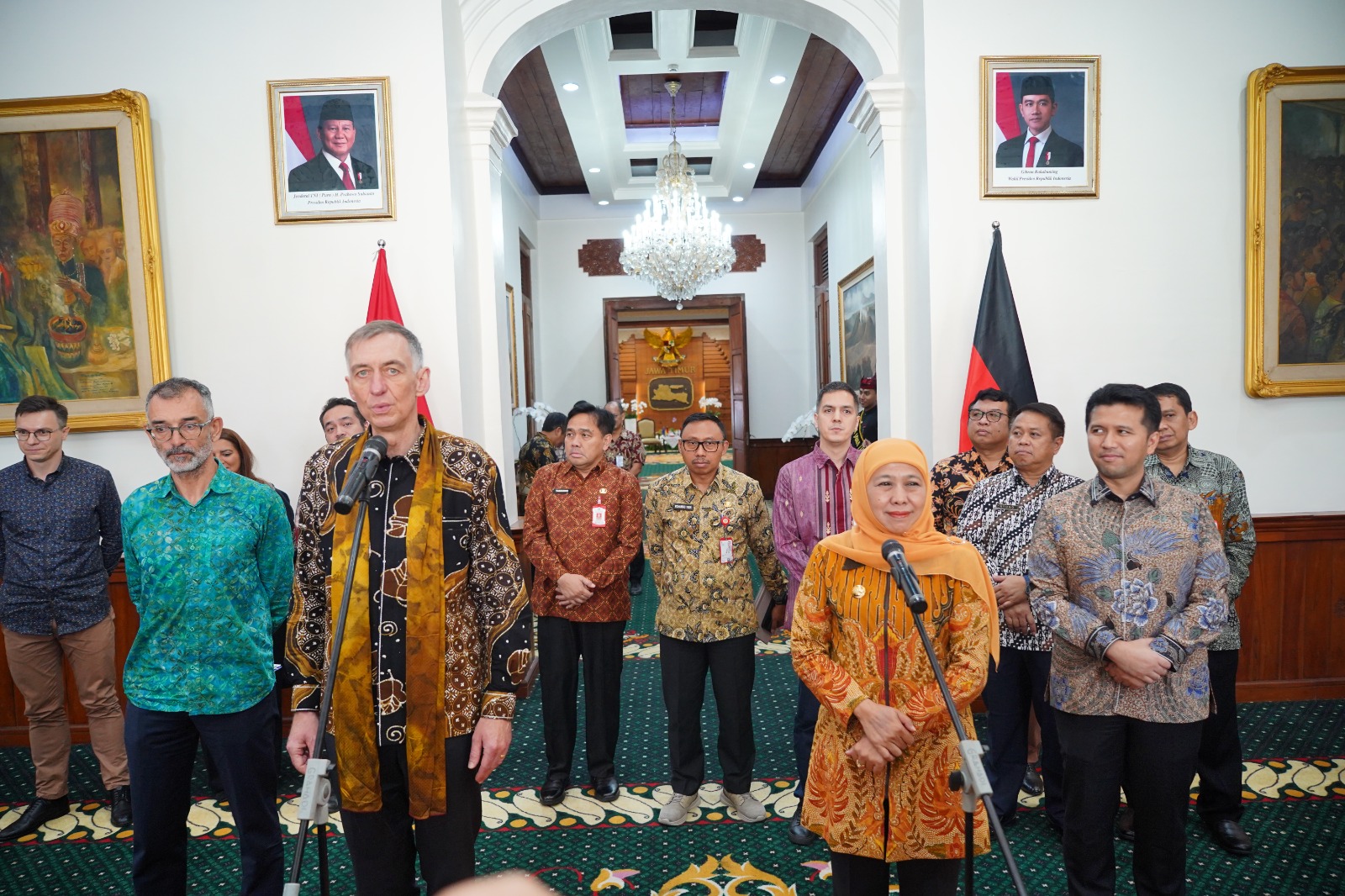 Team Europe Audiensi Gubernur Jawa Timur - Foto 5